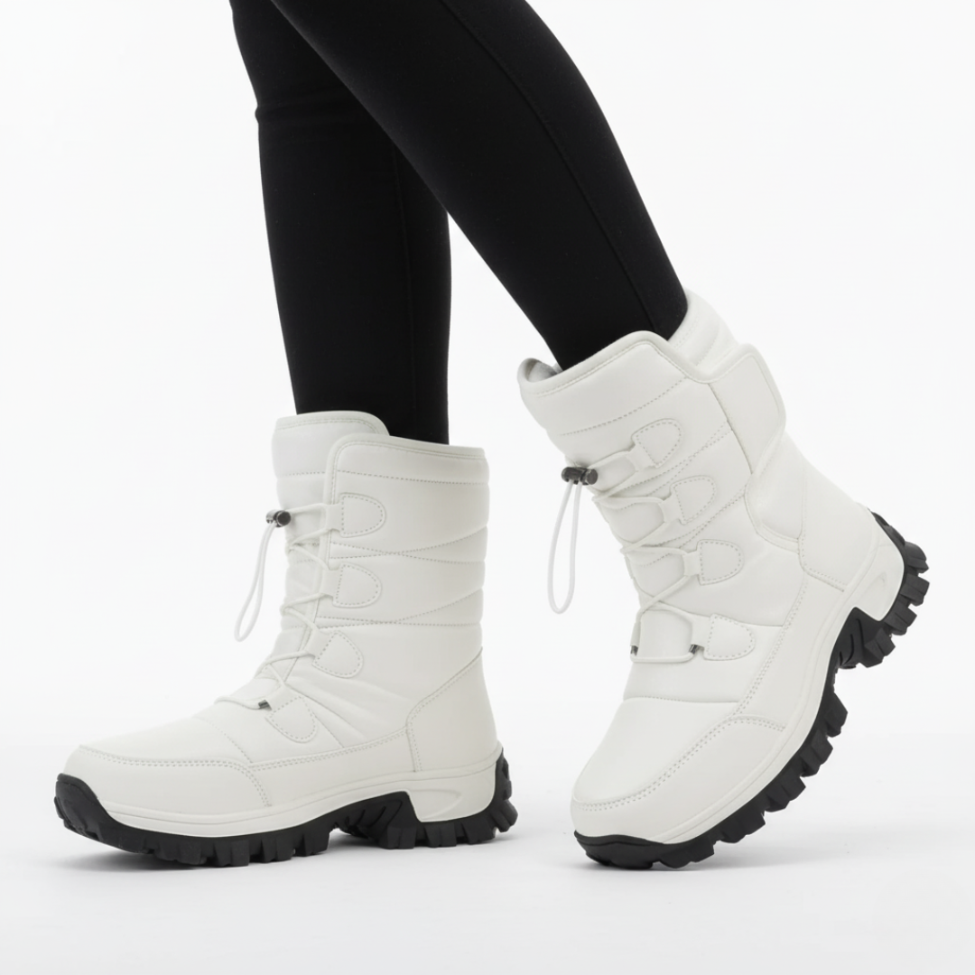 Women’s Waterproof Insulated Winter Boots – Warm Lined Non-Slip Snow Boots