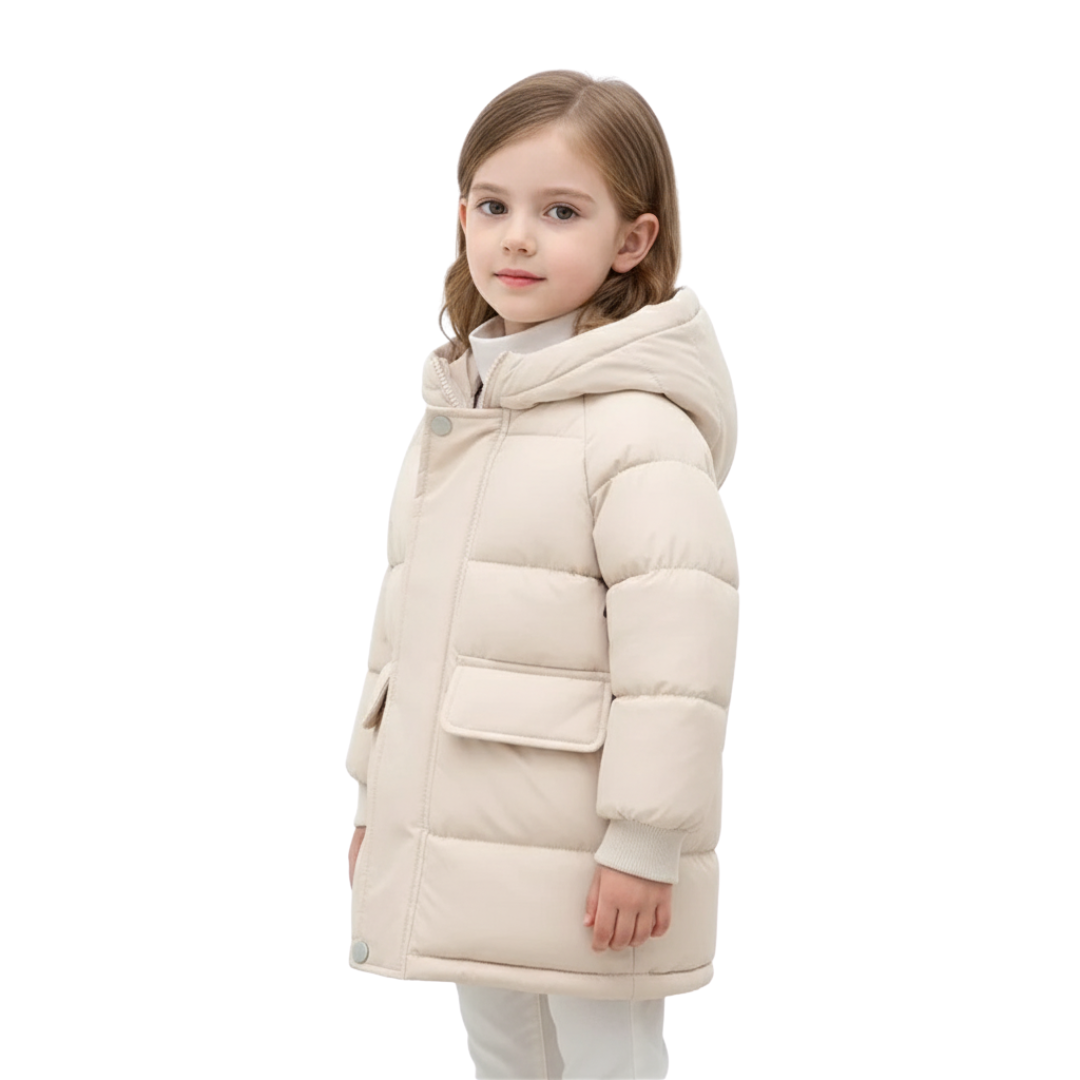 Baby & Toddler Warm Puffer Jacket – Hooded Winter Coat