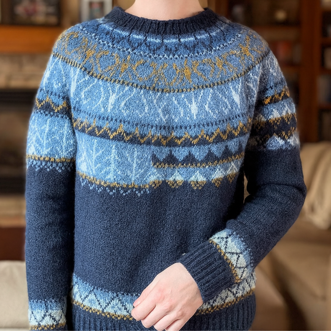 Nordic Knit Jumper – WinterHaven Pullover