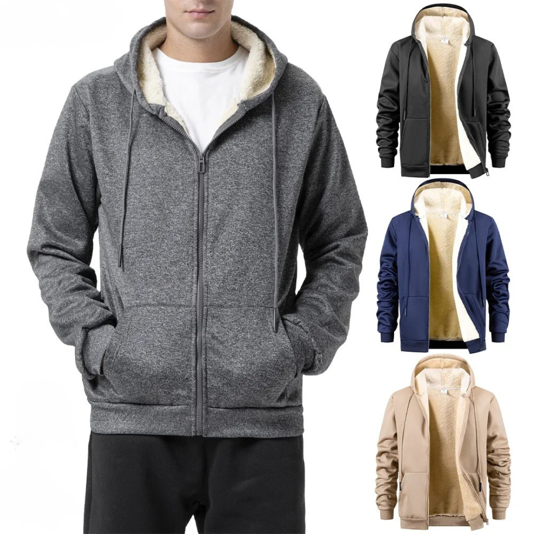 Nordspur | Heavyweight Hooded Zip Jacket