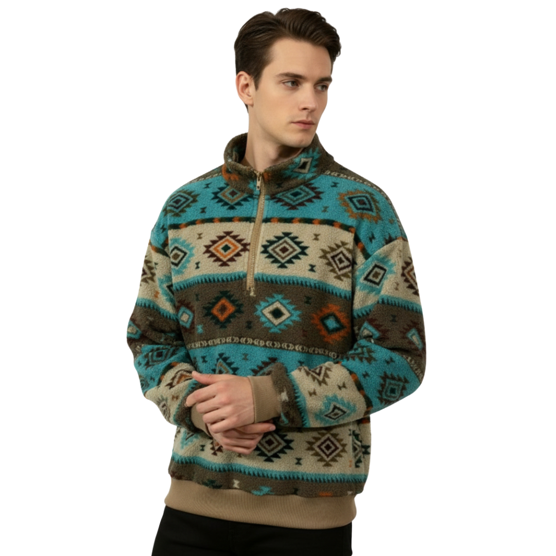 Nordspur | AlpinePattern Winter Fleece