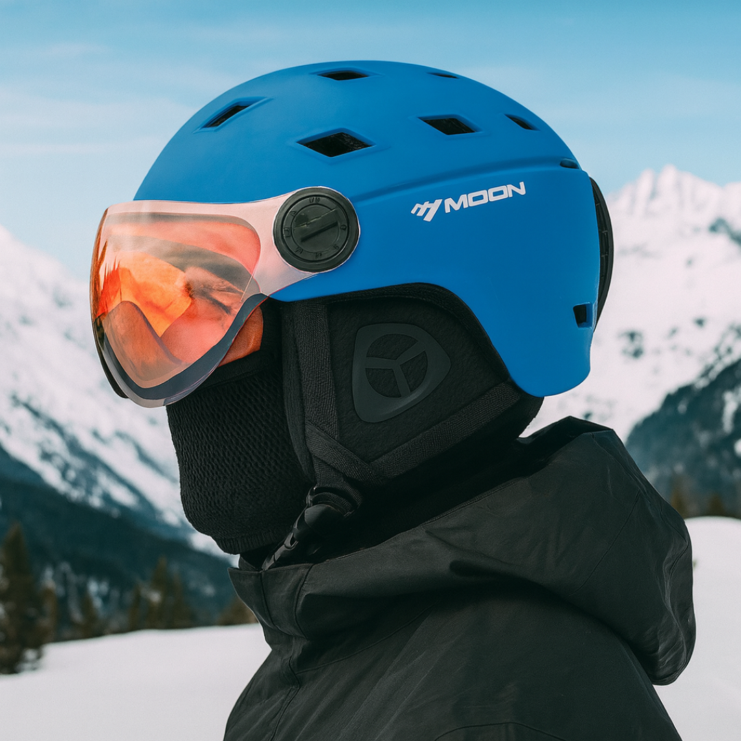 Ski Helmet with Visor – AlpenSchild