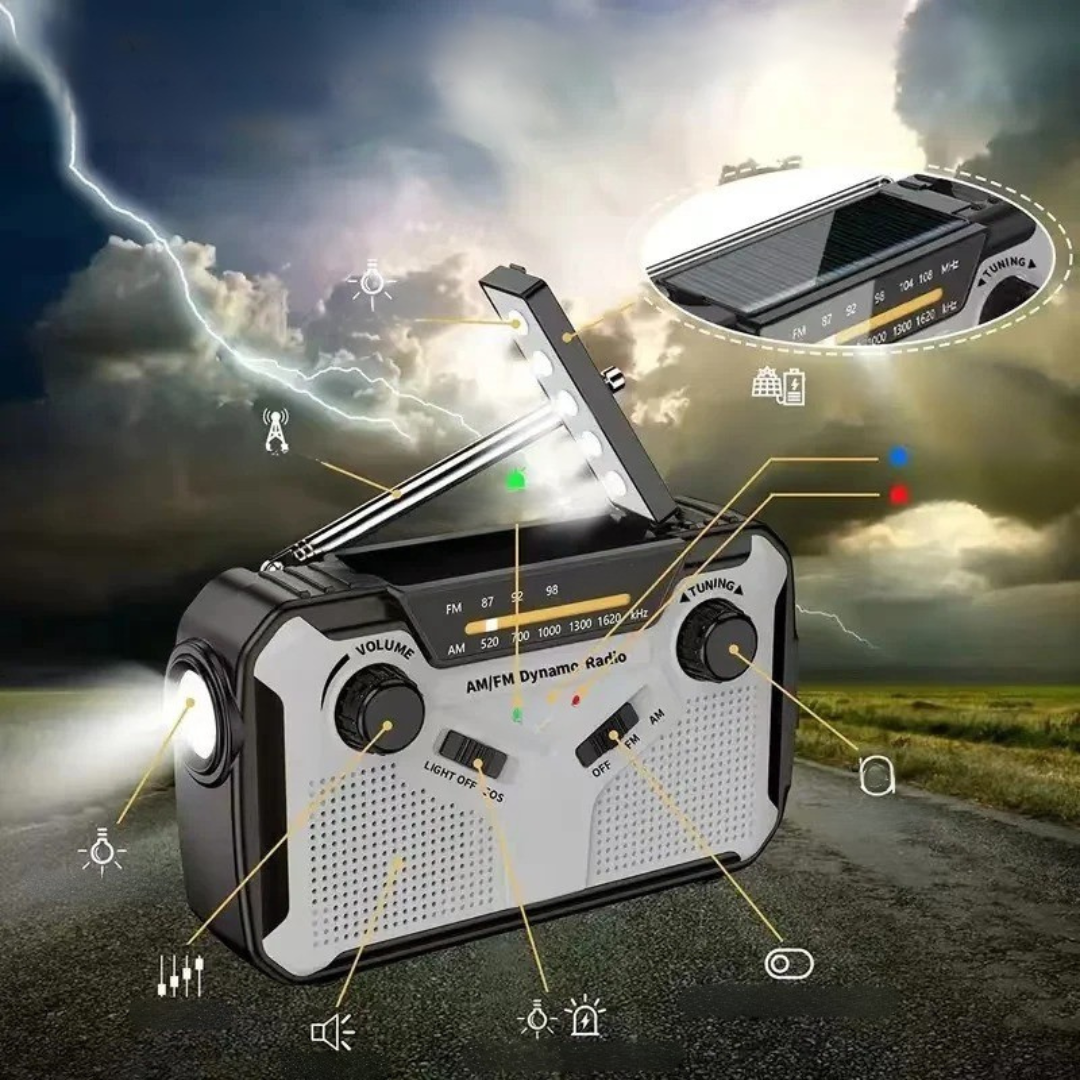 Nordspur | Solivox Hand Crank Emergency Radio