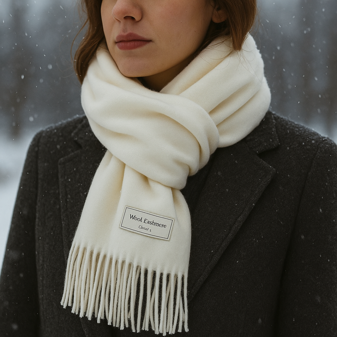 Winter Coat Scarf for Women – WoolSoft Élan