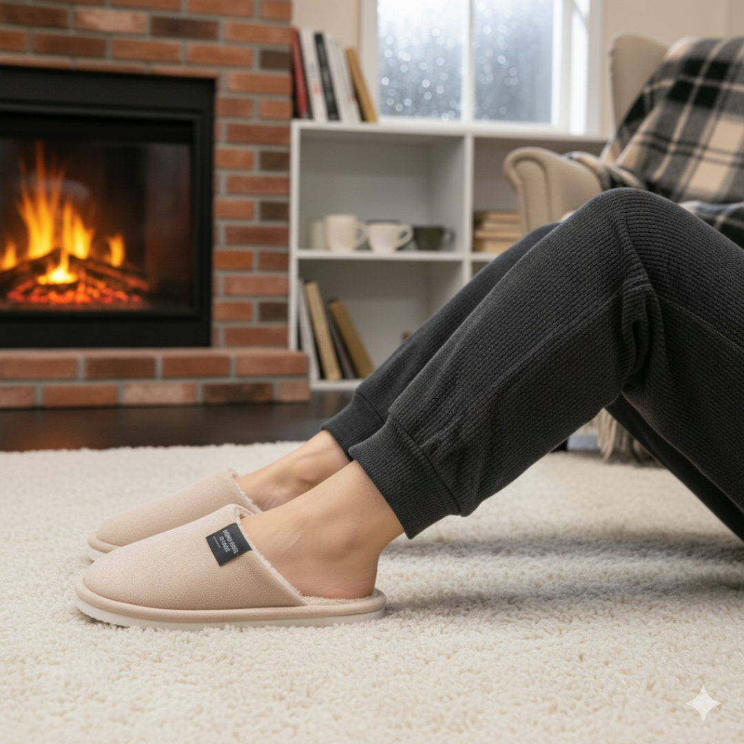 Slipper for Women – SoftStep Faux Suede Indoor Winter Slippers