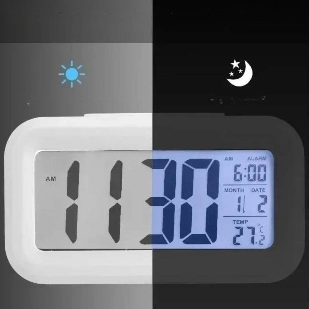 Nordspur | Lumiclock Compact LED Digital Alarm Clock