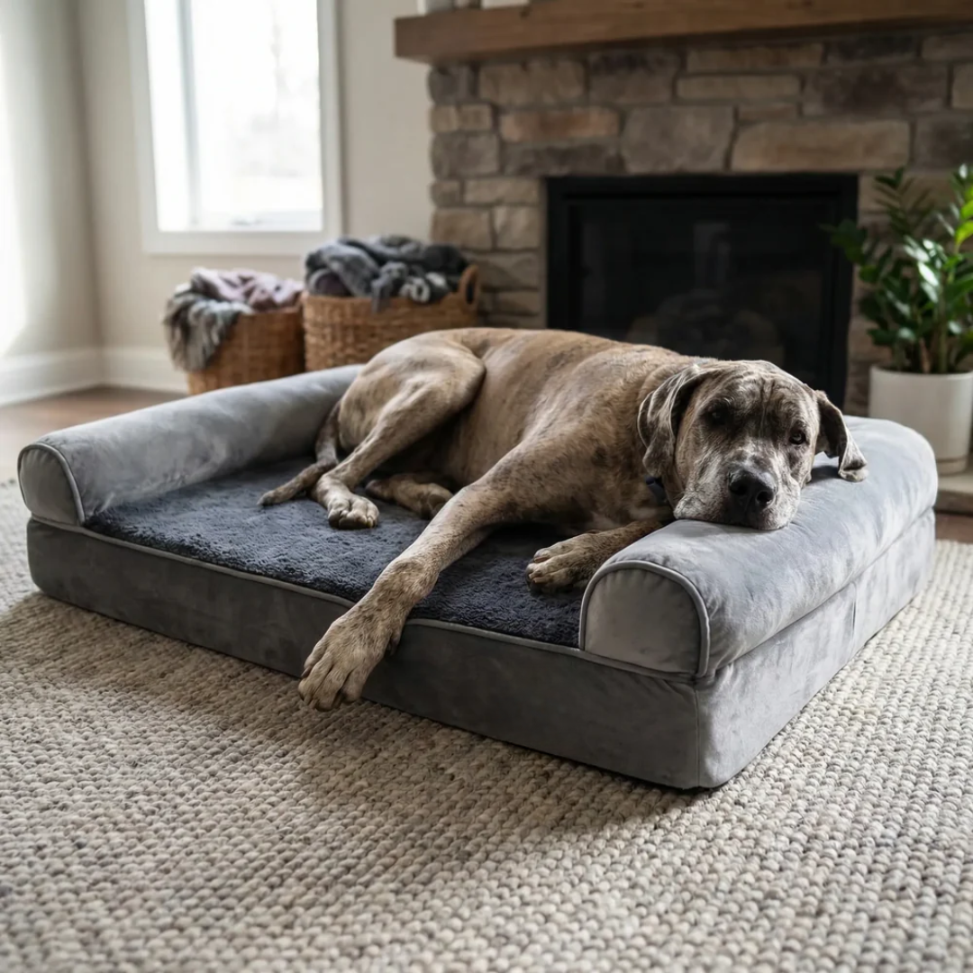 Nordspur | Pawlounger Orthopaedic Sofa-Style Dog Bed