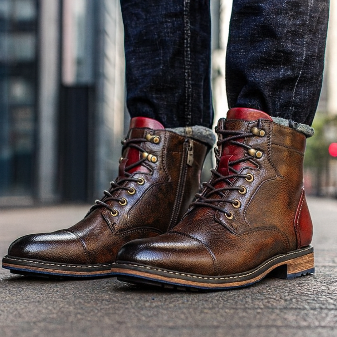 Leather Oxford Boots for Men – Redstone Heritage