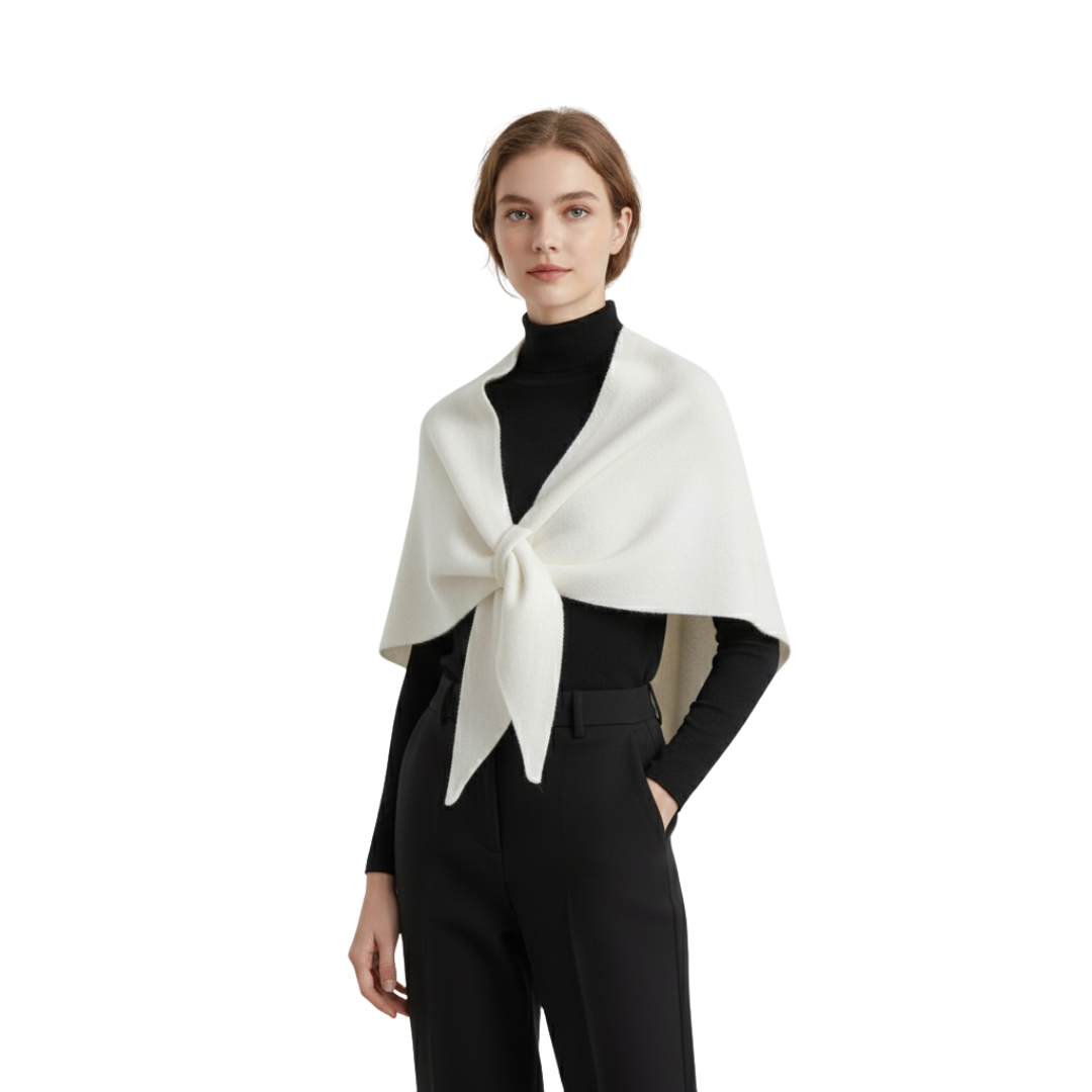 Women’s Scarf Wrap with Bow Design