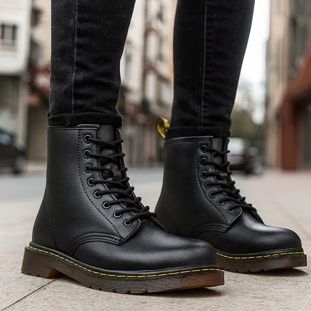 Leather Combat Boots Waterproof & Insulated – ForgeStep Boots