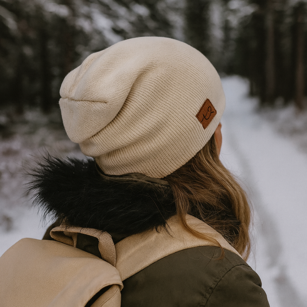 Winter Hat – Frosty Knitted Beanie