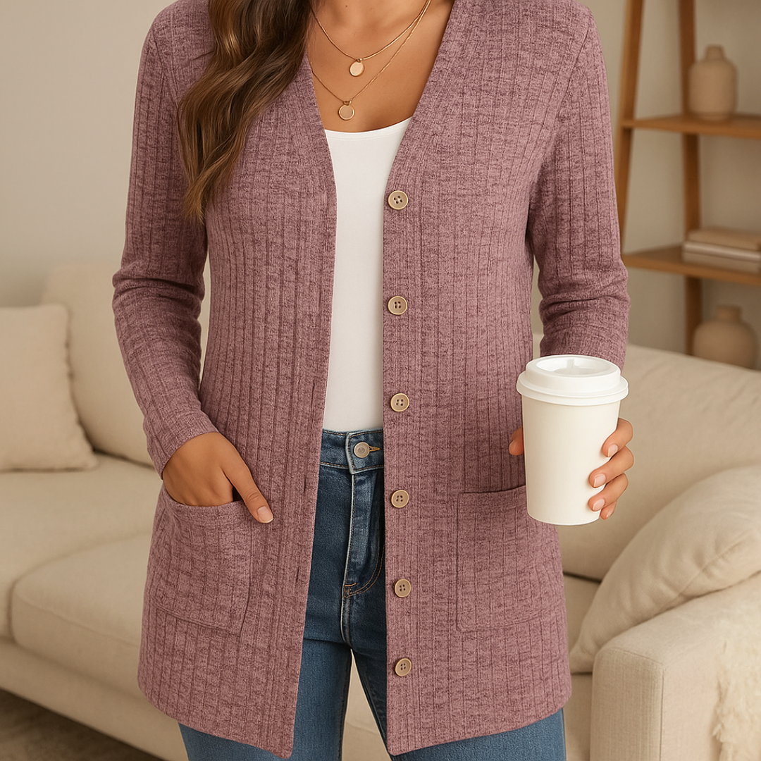 Longline Knit Sweater Vest – WinterEase Cardigan