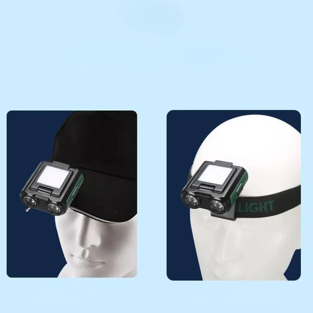 Nordspur | Luminexy Rechargeable COB Clip Headlamp