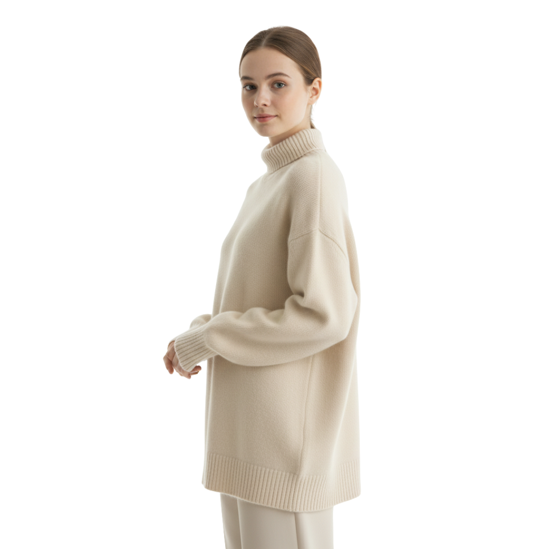 Nordspur | LuxeWool High-Neck Jumper