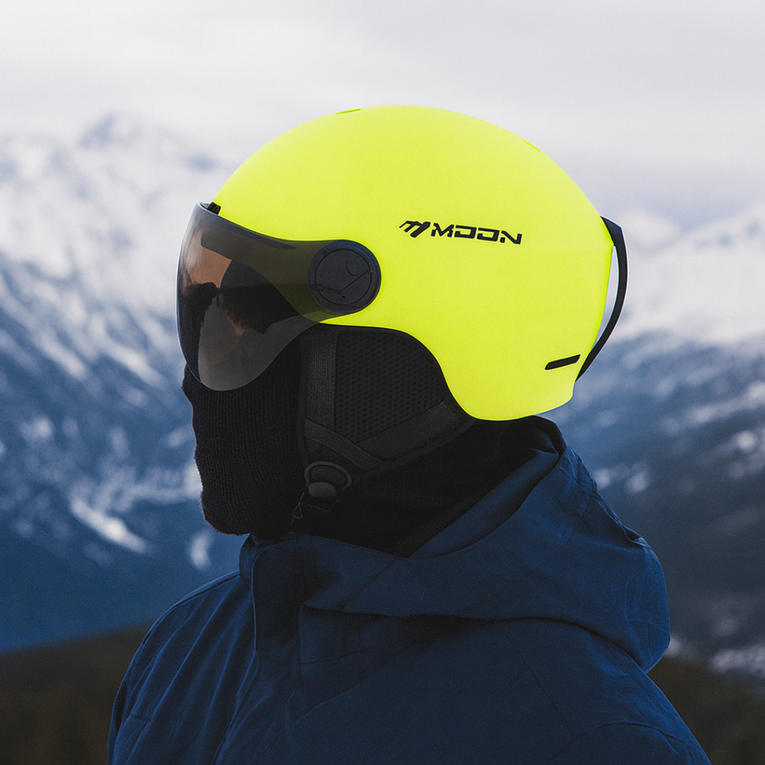 Ski Helmet with Visor – SnowGuard Pro