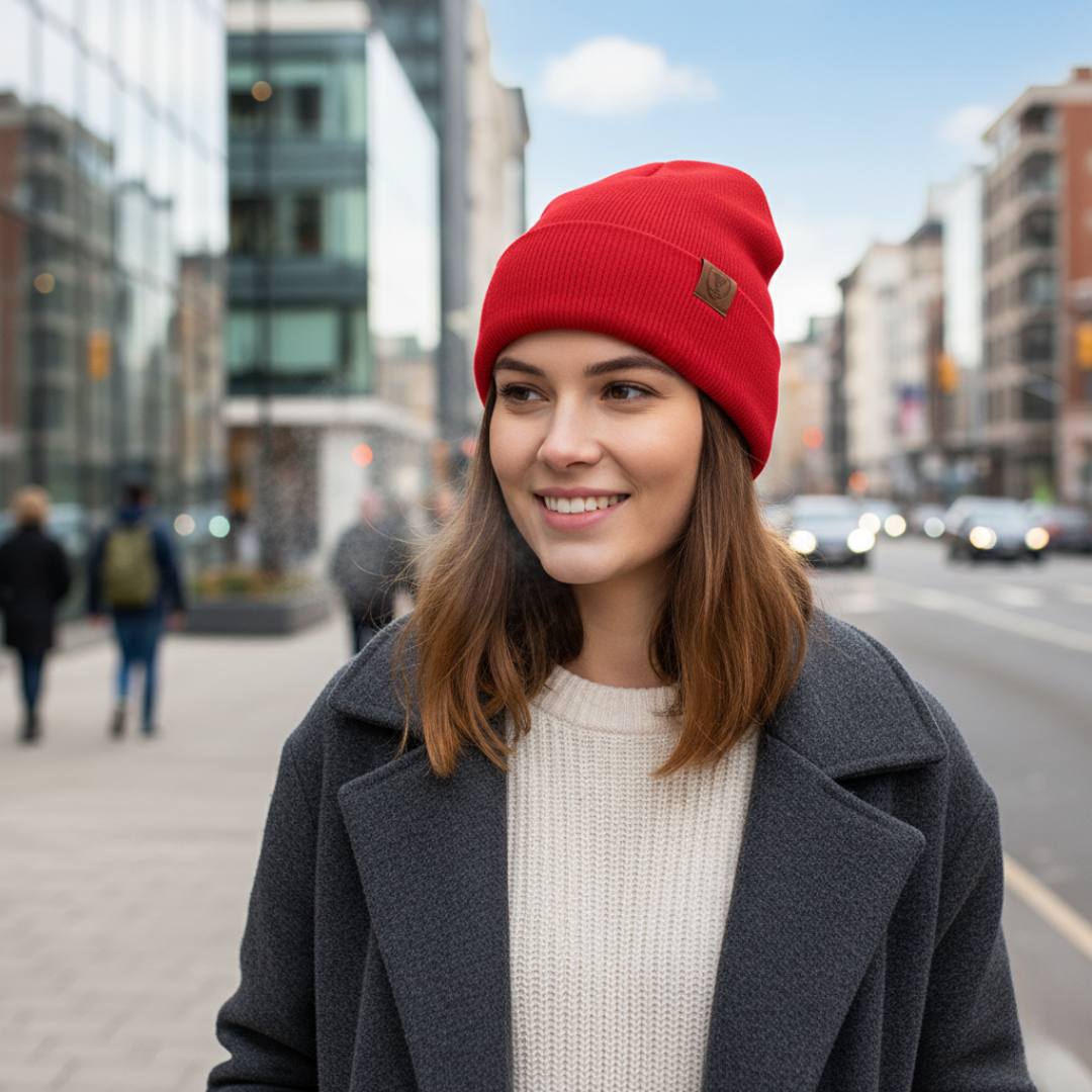 Winter Hat – Frosty Knitted Beanie