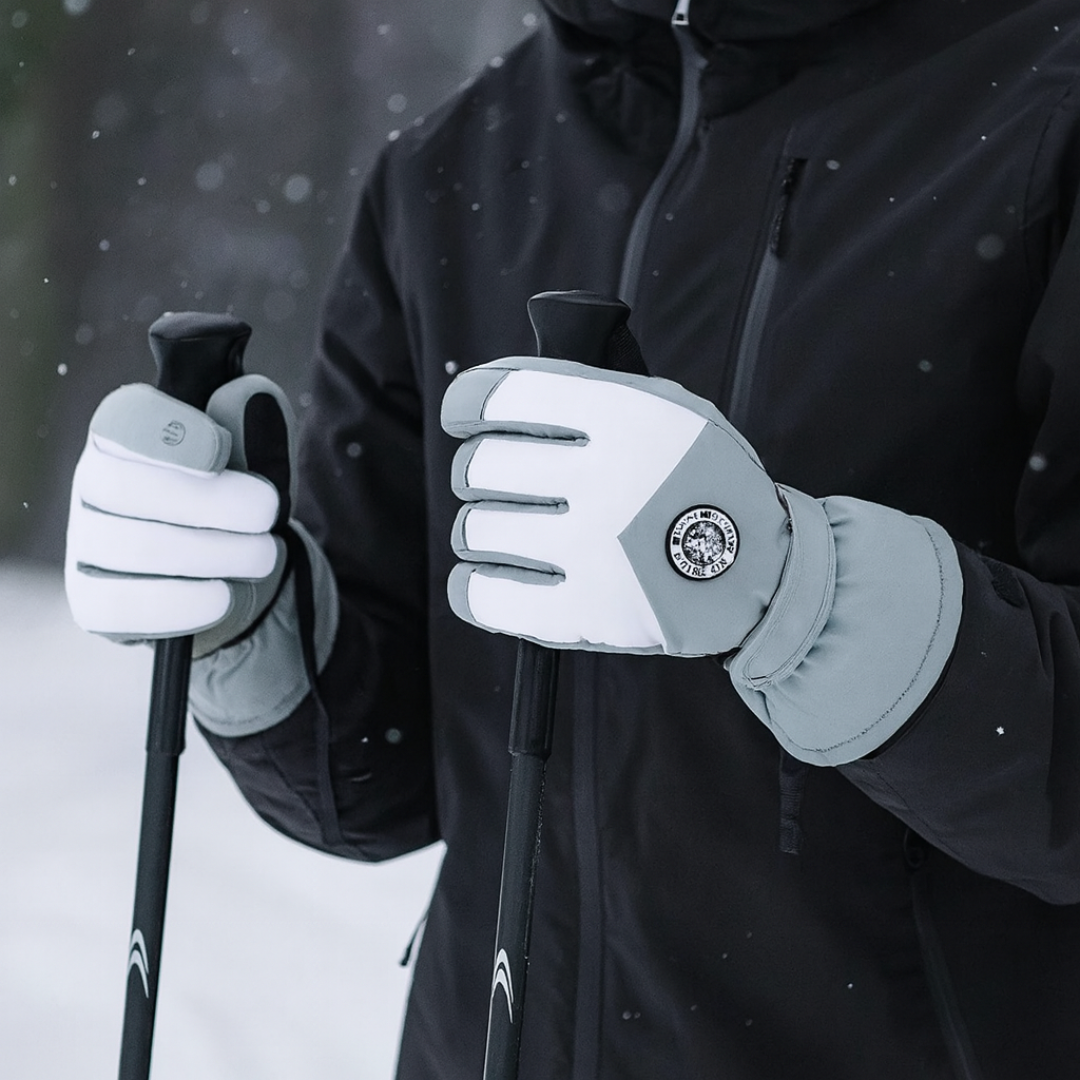 Unisex Waterproof Touchscreen Ski Gloves – FrostGriff