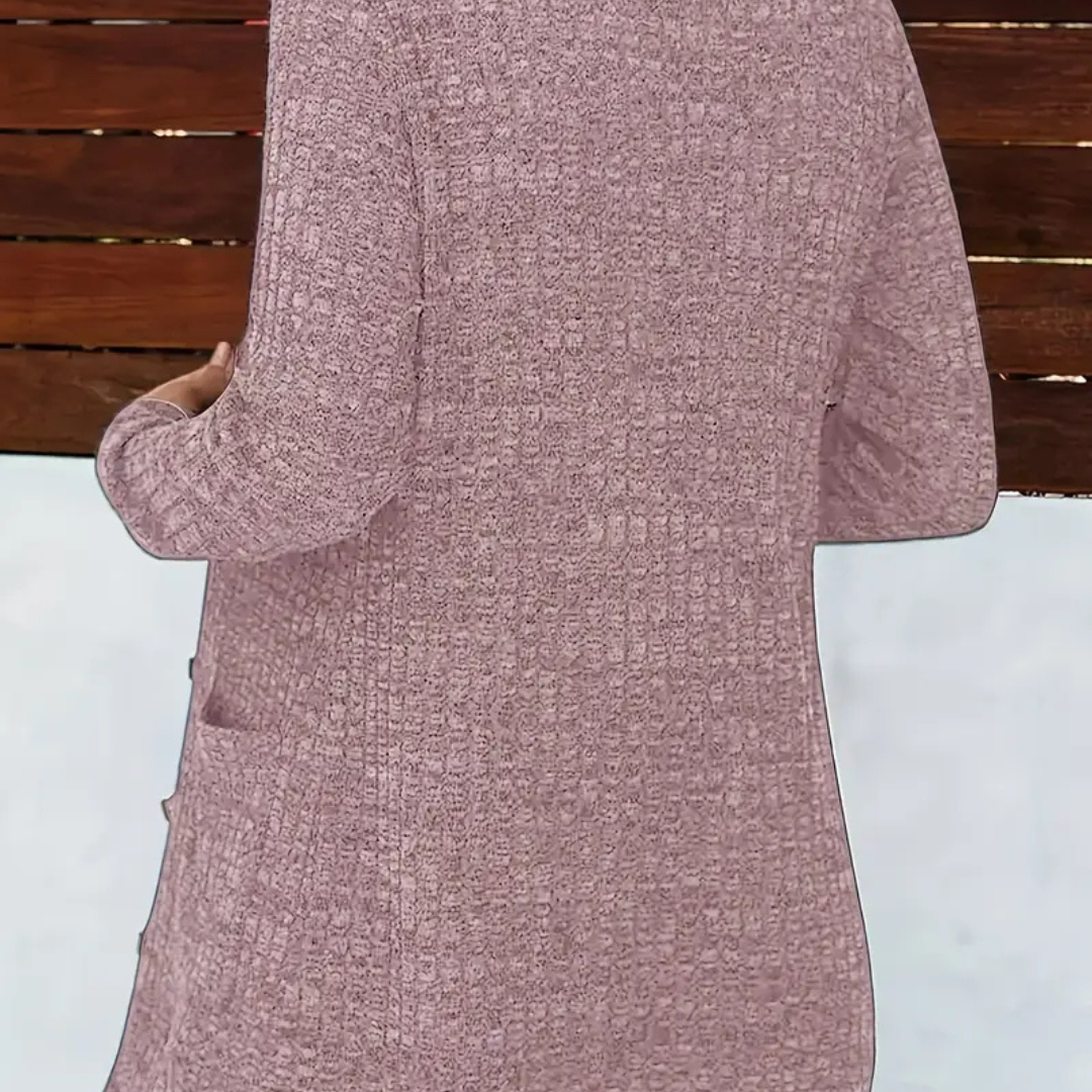 Longline Knit Sweater Vest – WinterEase Cardigan