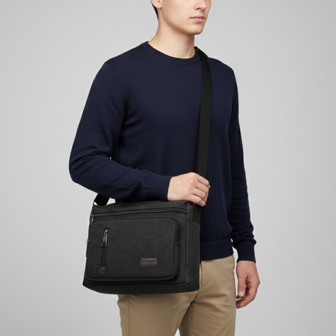 Nordspur | Retro Canvas Shoulder Bag