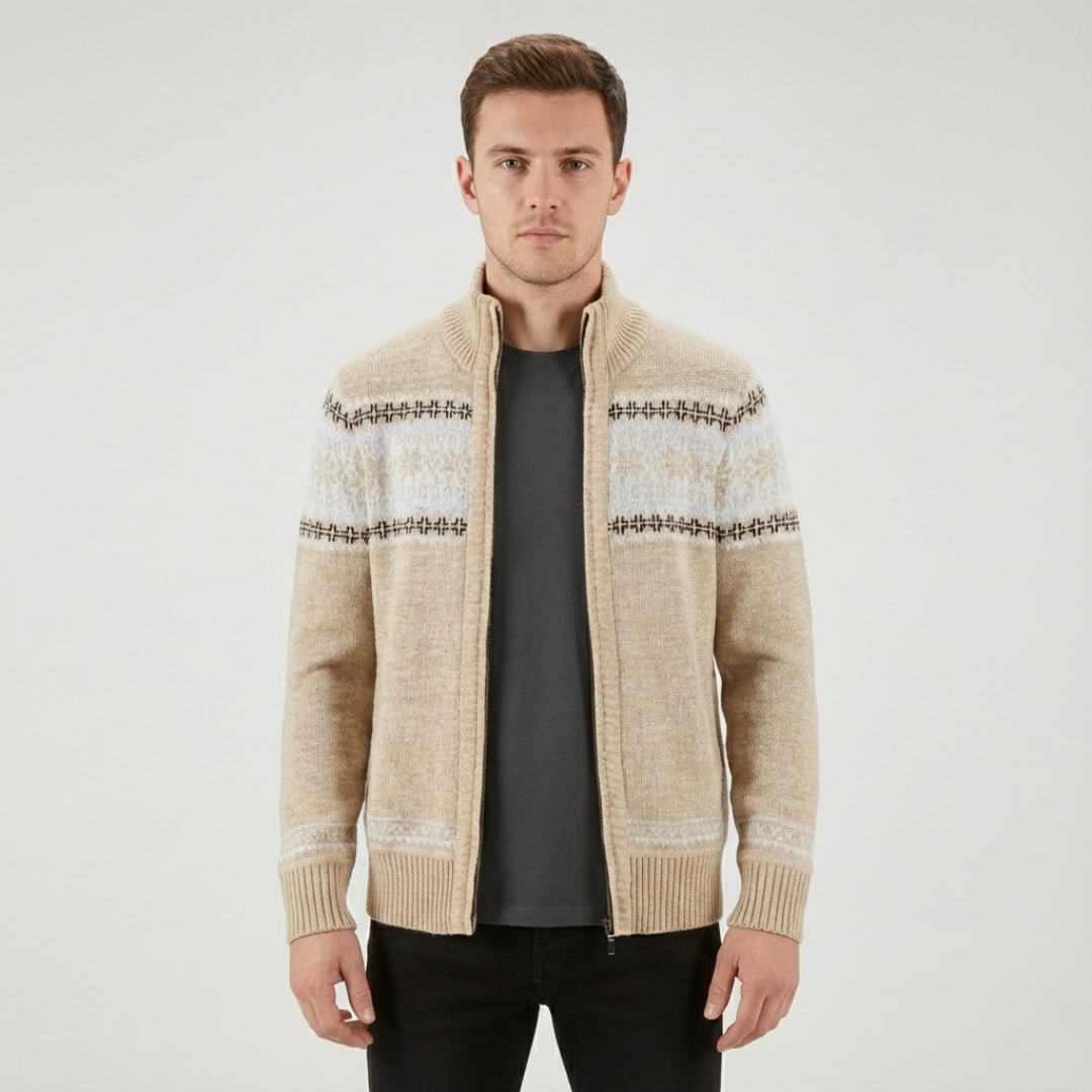 Nordspur | Full Zip Knit Cardigan