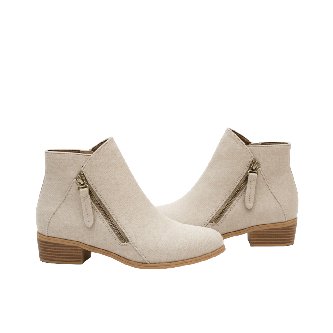 Women’s Beige Orthopaedic Ankle Boots