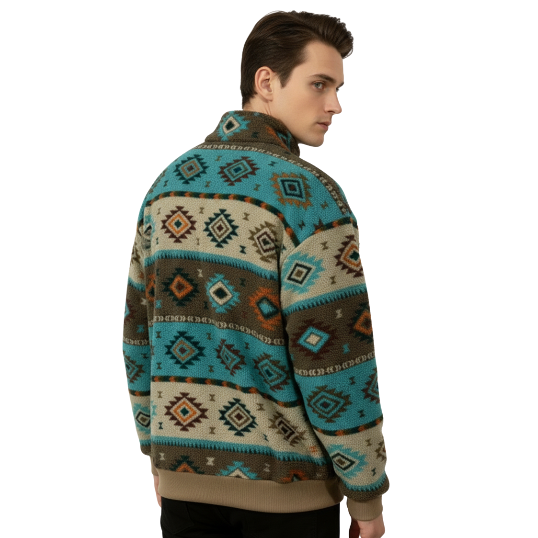 Nordspur | AlpinePattern Winter Fleece