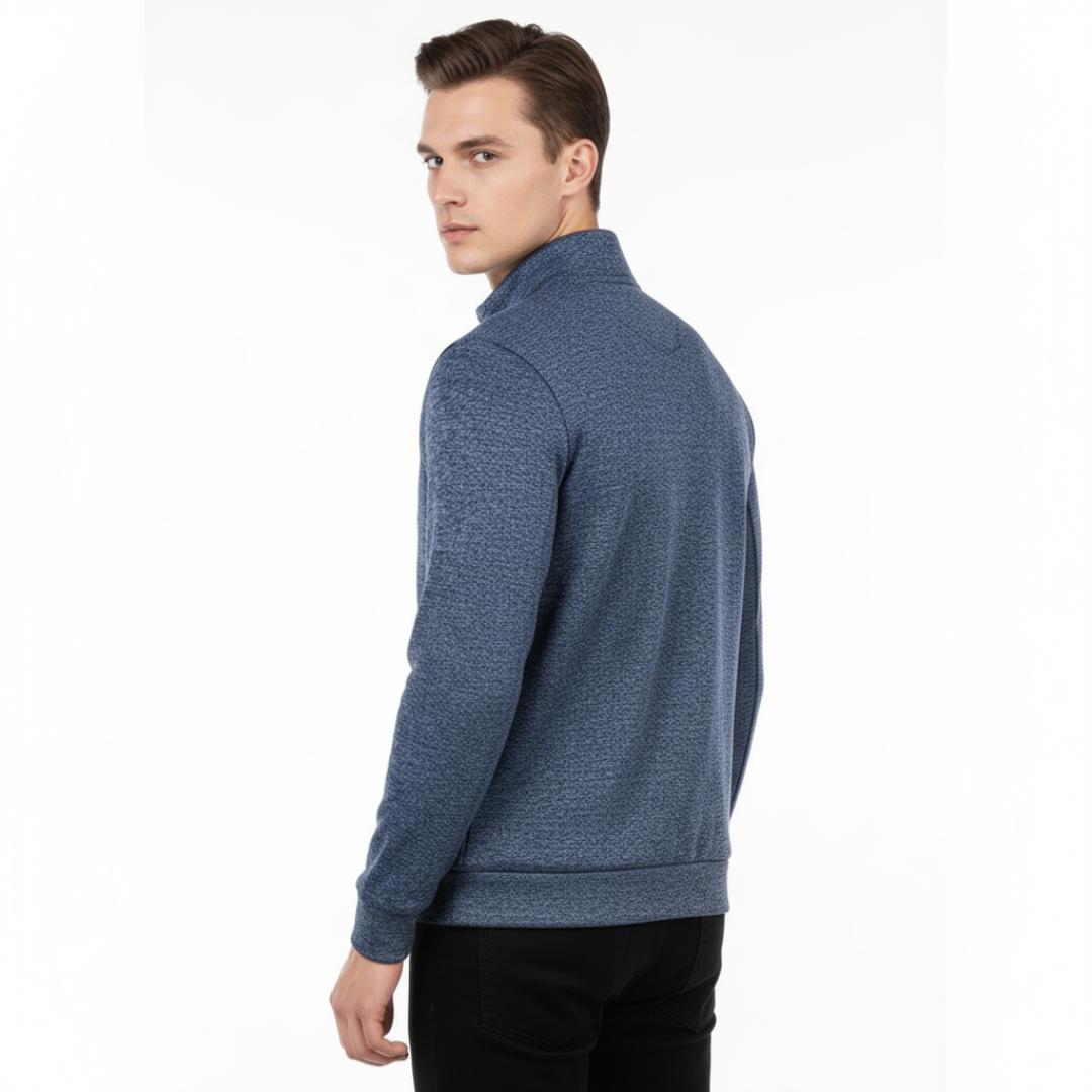 Men’s Full Zip Fleece Jacket – Thermal Knit