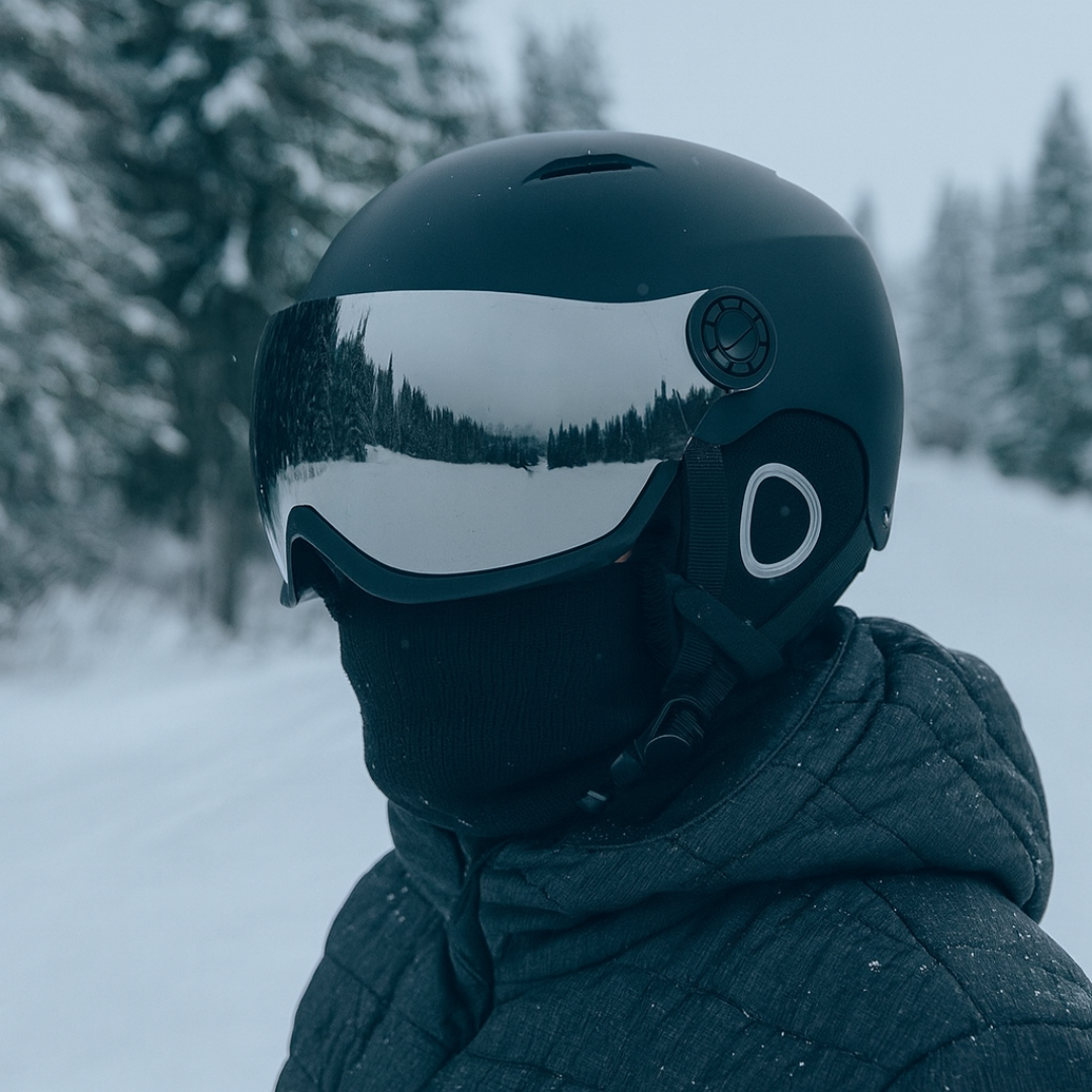 Ski Helmet with Visor – FrostGuard Pro