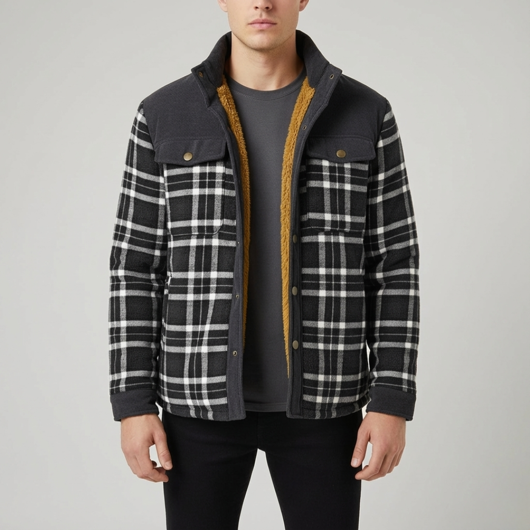 Nordspur | Insulated Flannel Shirt Jacket