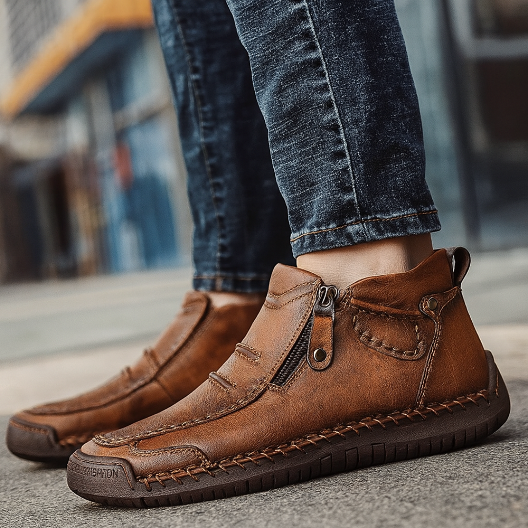 Men’s Comfort Leather Boots – Durham Heritage Boots