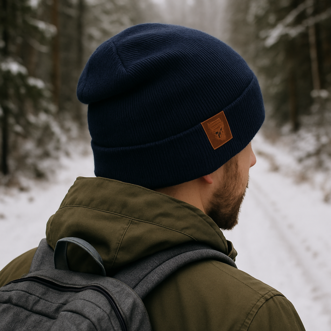Winter Hat – Frosty Knitted Beanie