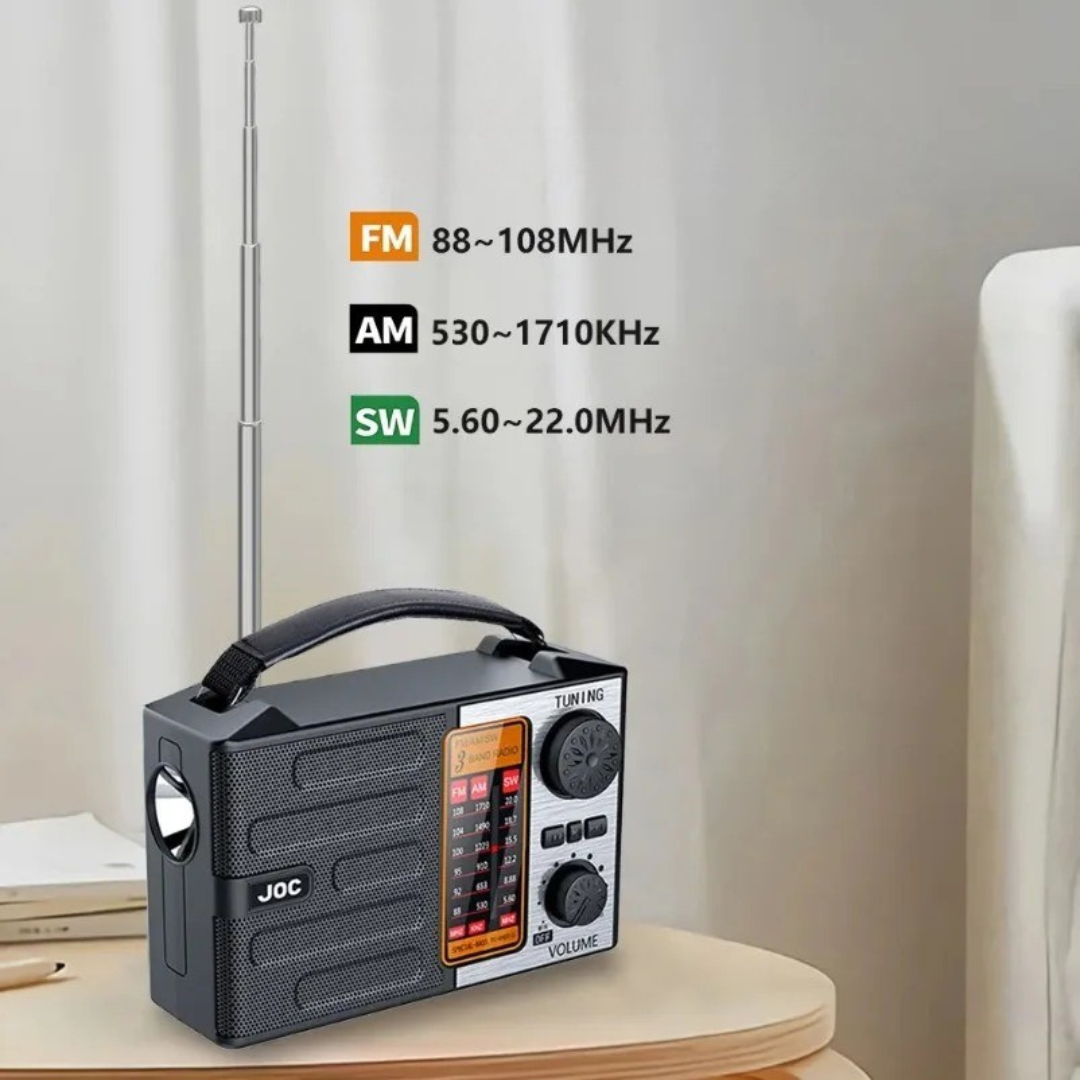 Nordspur | Radiantro Portable Solar Rechargeable Radio
