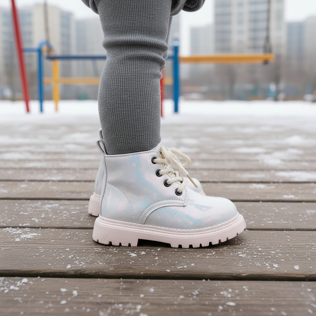 Baby Waterproof Boots – PuddleTrek Children’s Ankle Shoes with Soft Sole