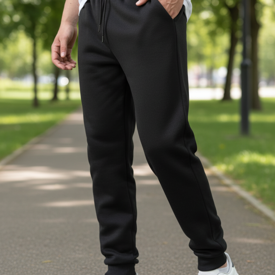 Fleece Joggers for Men – CosyStride Trousers