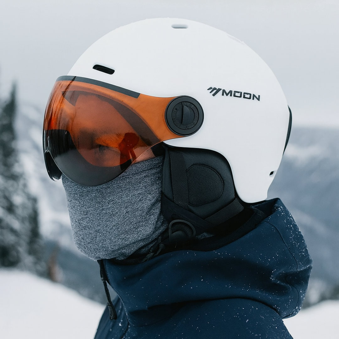 Ski Helmet with Visor – SnowGuard Pro