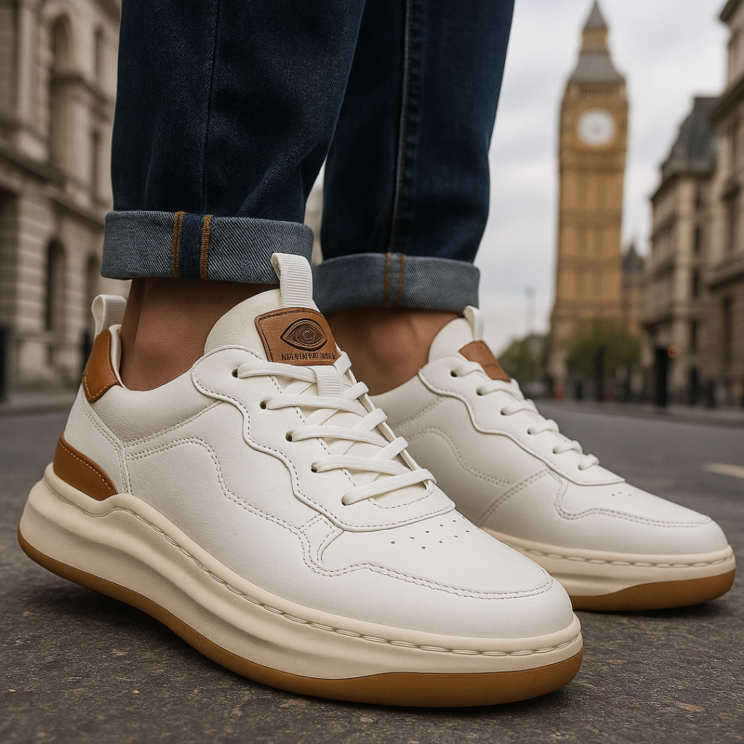 Leather Sneakers – Hudson Luxe Walkers