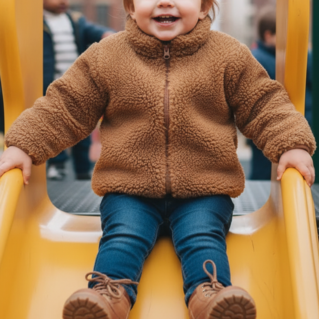 Baby Jacket – Heavyweight Zip-Up Fleece Children’s Jacket CloudSnug