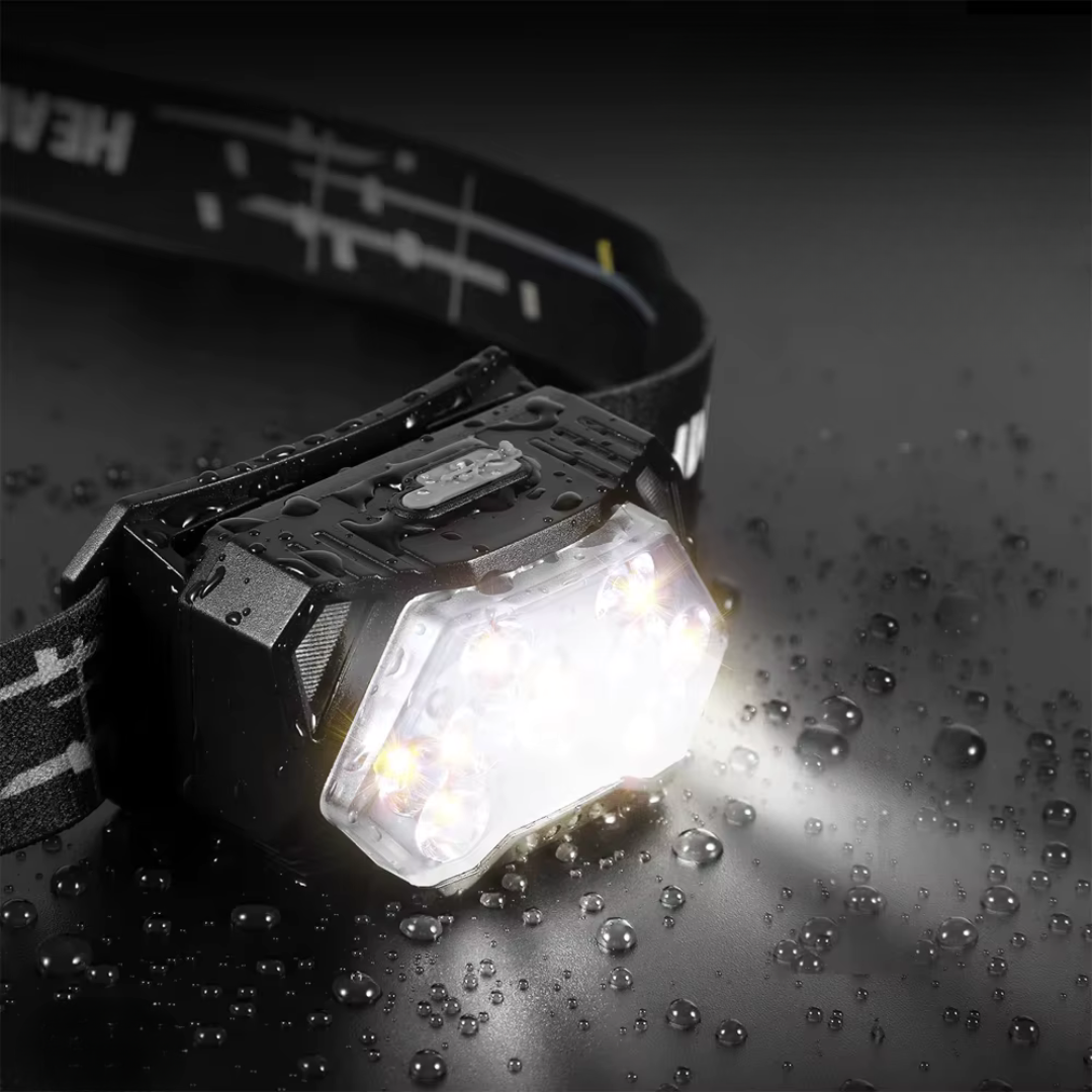 LED Headlamp 9-fold with Sensor & USB – ProBeam 6X