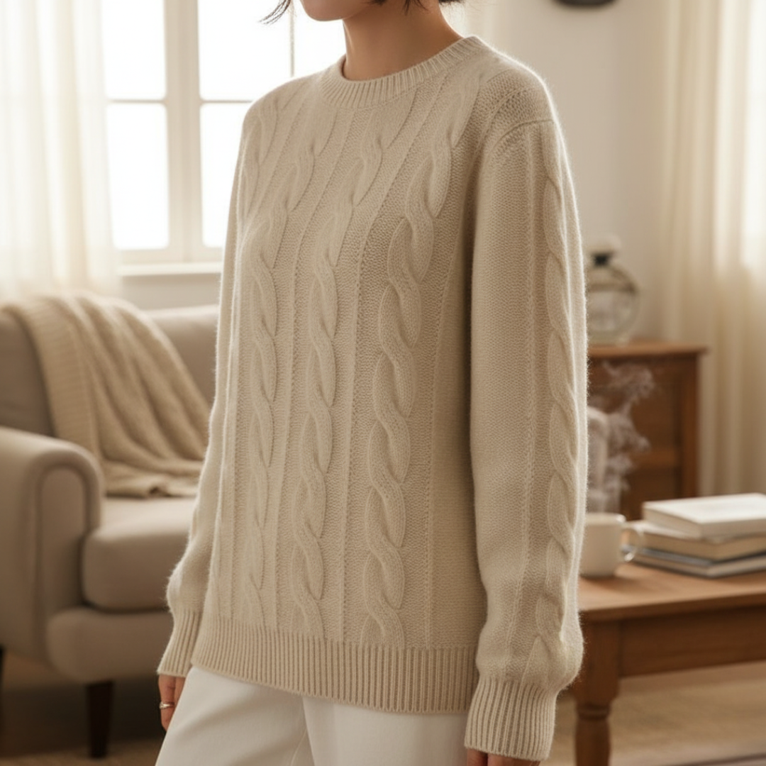 Nordspur | SoftKnit Cable Sweater