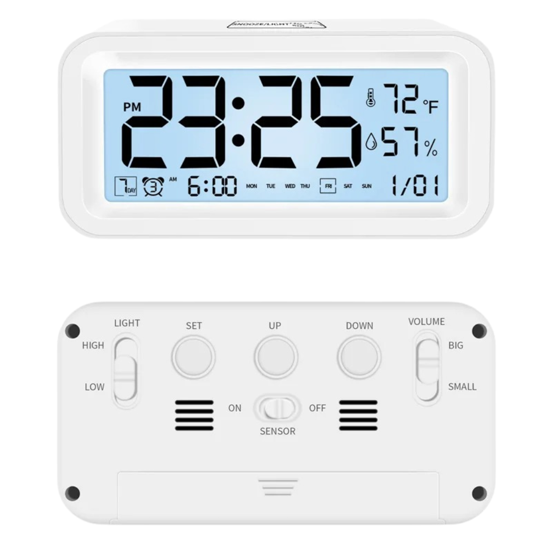 Nordspur | ThermoGlow Digital LED Alarm Clock