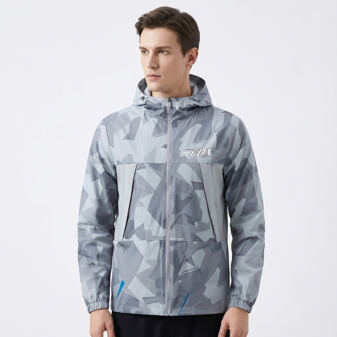 Nordspur | VeloGuard Hooded Cycling Wind Jacket