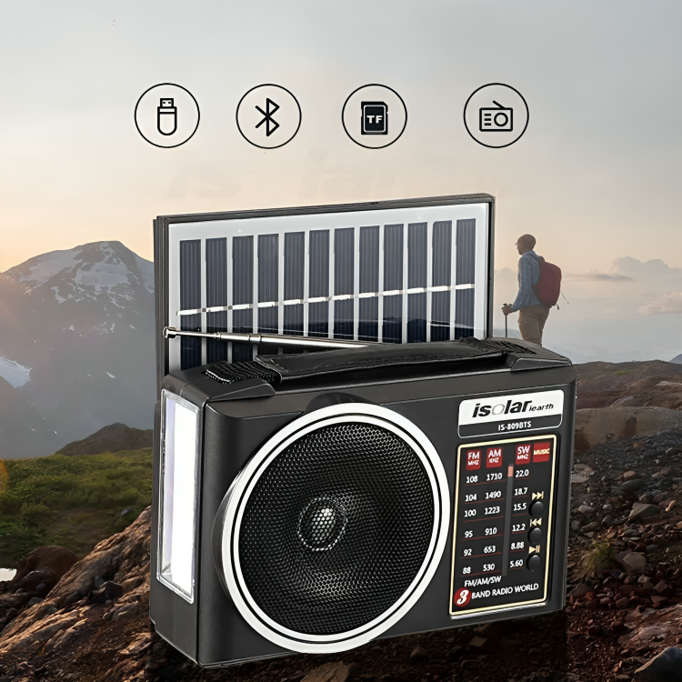 Nordspur | Solaraudio Portable Solar Emergency Radio
