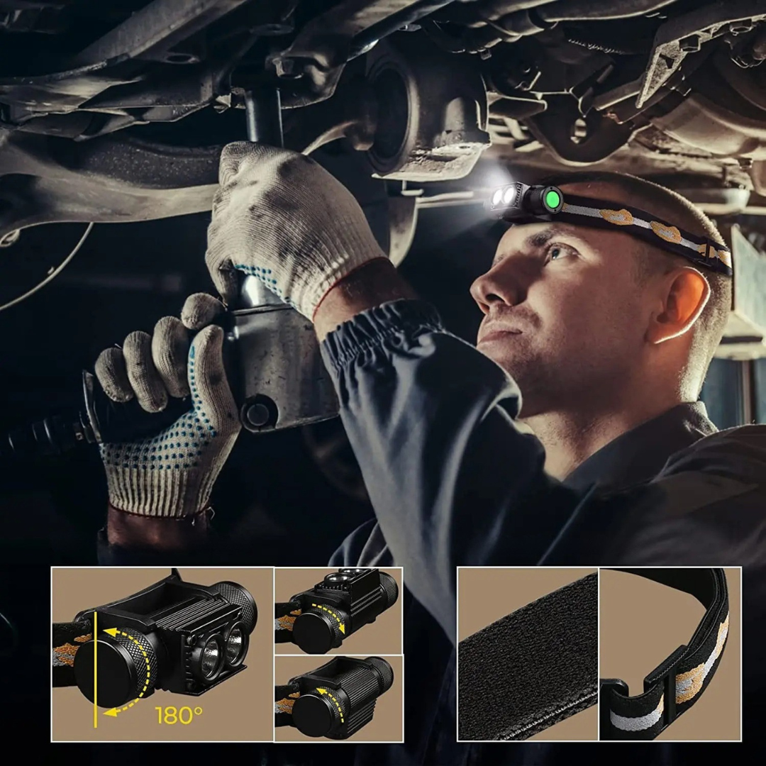 Nordspur | Vigilaro Rechargeable LED Headlamp