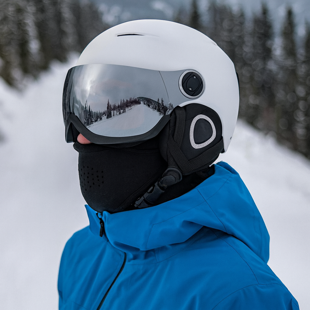 Ski Helmet with Visor – FrostGuard Pro