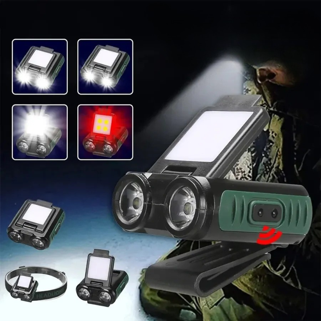 Nordspur | Luminexy Rechargeable COB Clip Headlamp