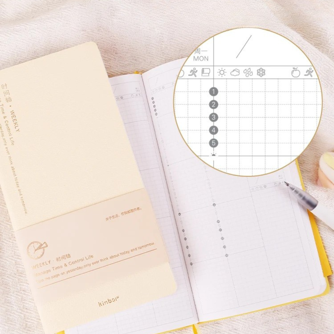 Nordspur | Planora Undated Weekly Planner Notebook