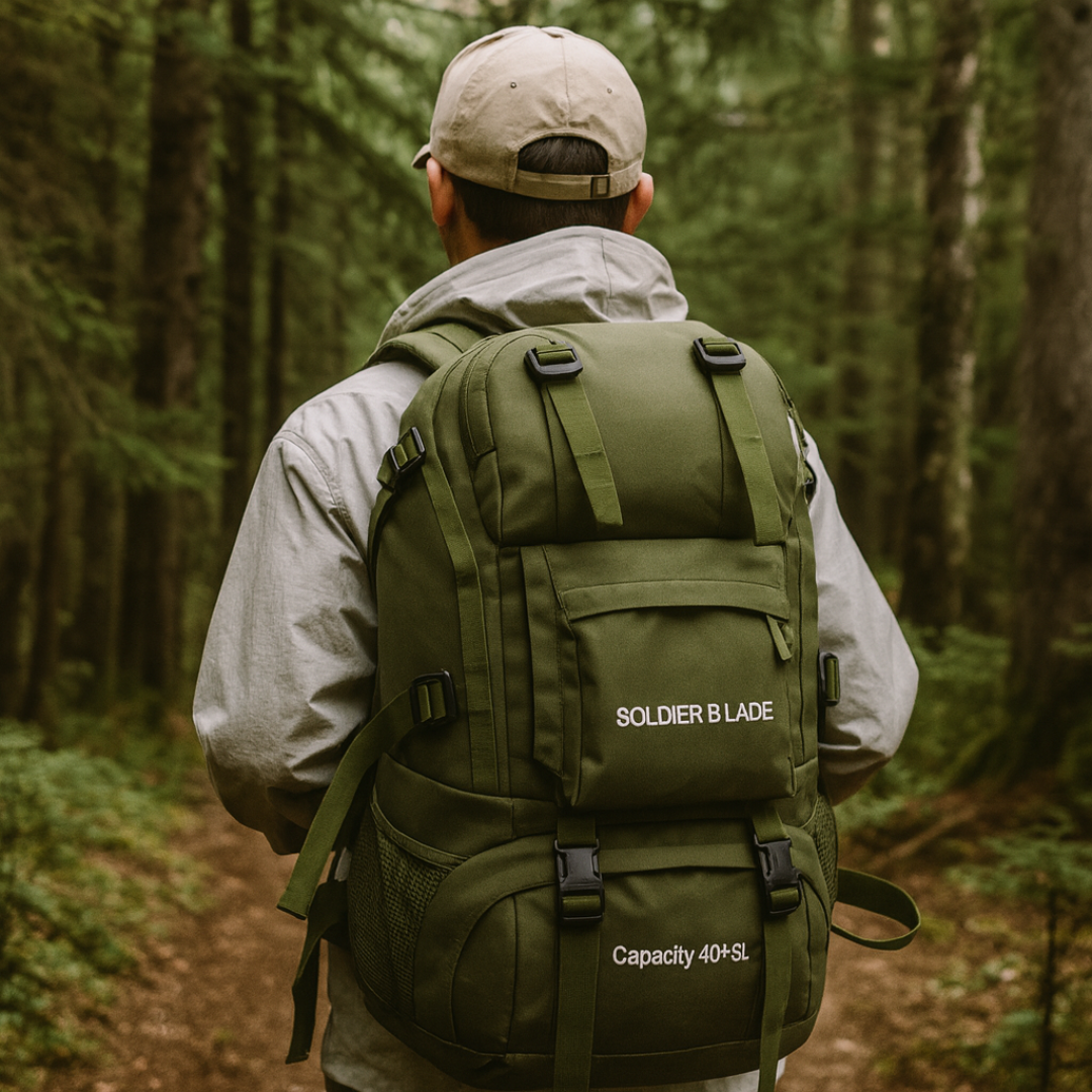 45L Waterproof Hiking Backpack– BergSturm Pro