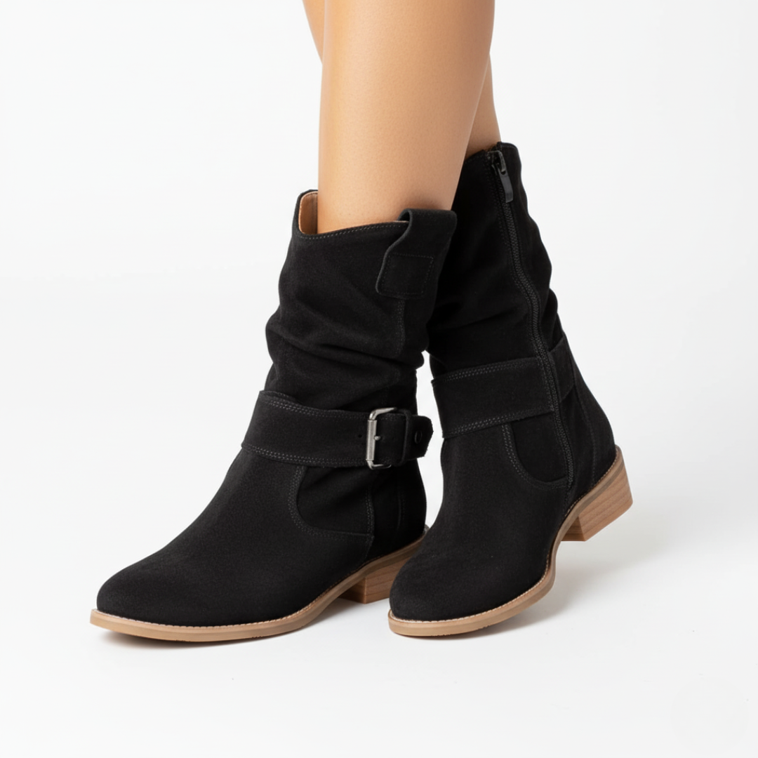 Boots – EverLuxe Suede Slouch Boots
