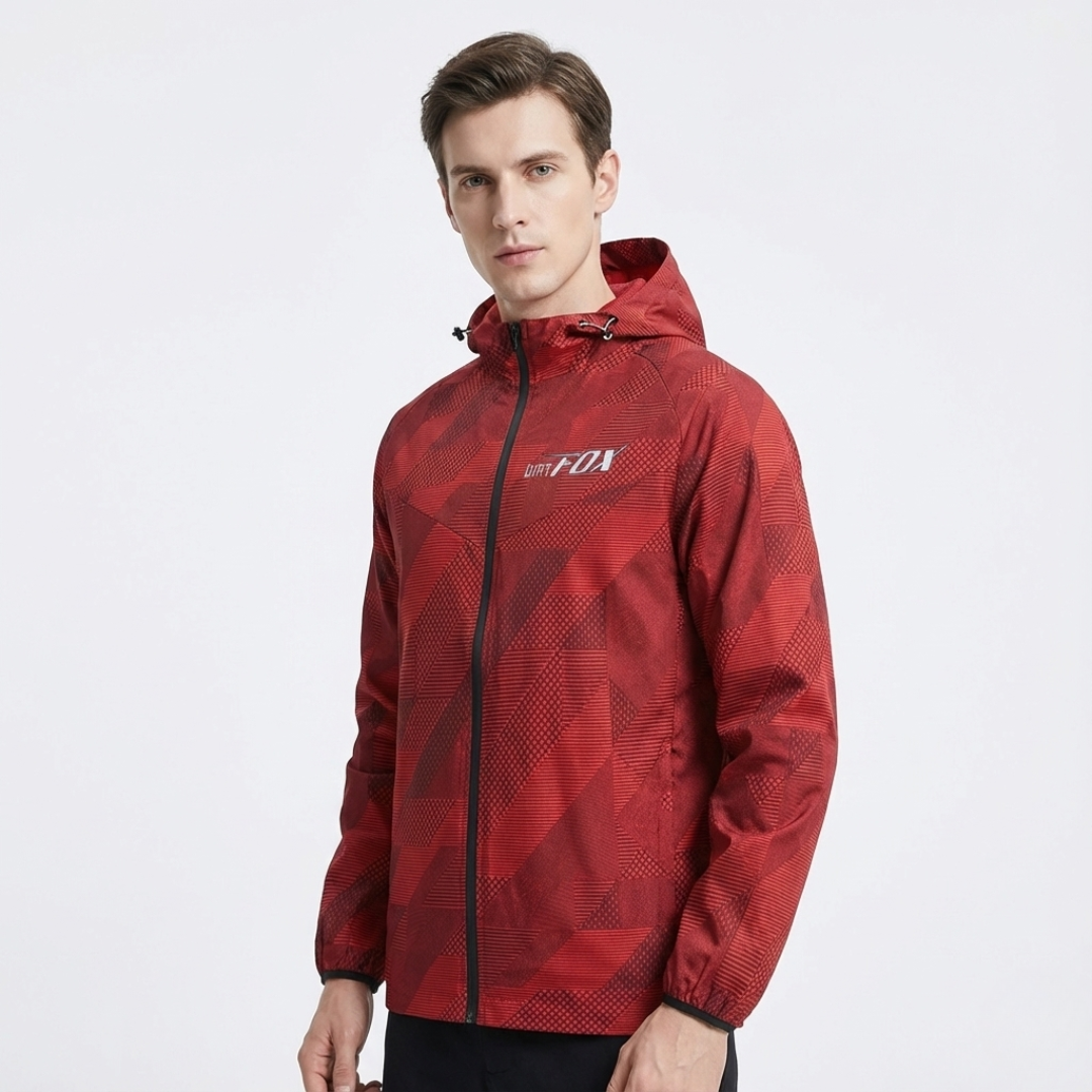 Nordspur | VeloGuard Hooded Cycling Wind Jacket