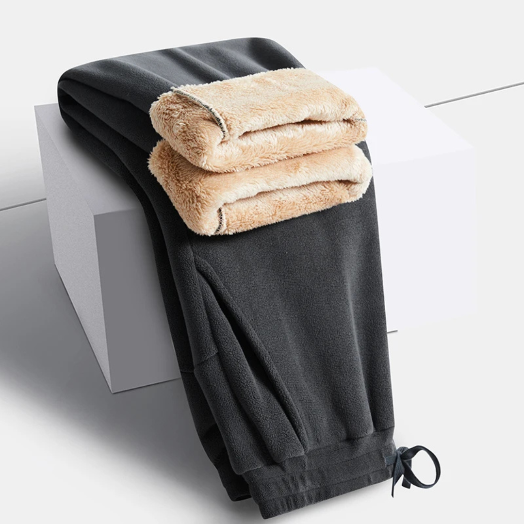 Fleece Joggers – ThermoSoft Unisex Winter Trousers with Warm Lining